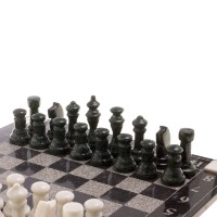 Шахматы из мрамора ТУРНИРНЫЕ с гравировкой AZY-124607