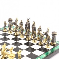 Шахматы из камня ВИКИНГИ AZY-121621