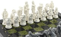 Шахматы подарочные из камня РУССКИЕ СКАЗКИ AZRK-1318973-1