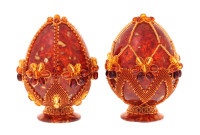 Яйцо пасхальное из янтаря AZ-0747-1
