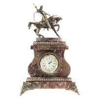 Часы каминные с бронзовым литьём САЛАВАТ ЮЛАЕВ AZY-123608