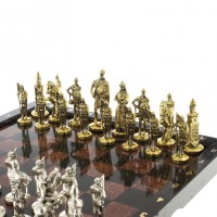 Шахматы из уральского камня РУССКИЕ ВИТЯЗИ AZY-116799