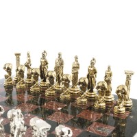 Шахматы подарочные из камня АТЛАС AZY-122596