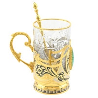 Подарочный чайный набор МАЛАХИТОВЫЙ AZRK3331058