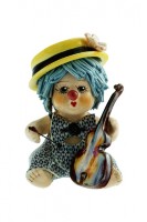 Статуэтка фарфоровая Маленький клоун в шляпе 20031