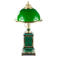 Настольная лампа из малахита AZY-120878