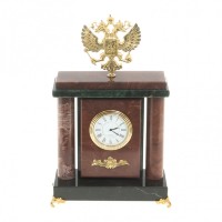 Часы из камня ГЕРБ РОССИИ AZY-122526