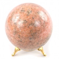 Шар из розового мрамора AZY-121500