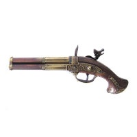 Пистолет трёхствольный, Франция, XVIII век DE-5309