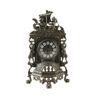 Часы каминные КОРАБЛЬ (плоские) AL-82-100-ANT