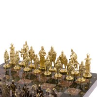 Шахматы подарочные из креноида БОГАТЫРИ AZY-126128
