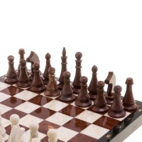 Шахматы подарочные из камня КЛАССИЧЕСКИЕ AZY-124676