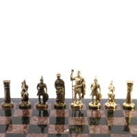 Шахматы подарочные из камня РИМЛЯНЕ AZY-124893