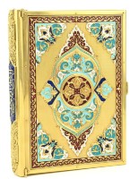 Коран эксклюзивный с белым нефритом и бирюзой AZRK-3330714