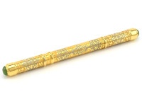 Подарочная шариковая ручка с нефритом AZRK-3330231