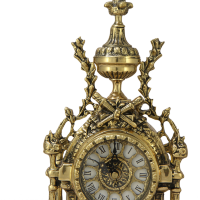 Часы каминные с маятником и канделябрами ДОН ЛУИ ПЕНДУЛИНО BP-2701928-D