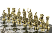 Шахматы из камня РИМСКИЕ ВОИНЫ AZY-120704
