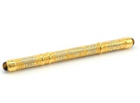 Подарочная шариковая ручка с тигровым глазом AZRK-3330233 