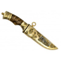 Нож подарочный украшенный ТАЙГА RO7010