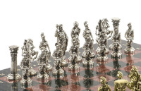 Шахматы из камня РИМСКИЕ ВОИНЫ AZY-120705