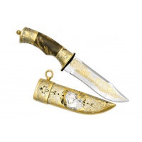 Нож подарочный украшенный ТАЙГА RO7041