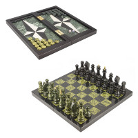 Шахматы, шашки, нарды 3 в 1 AZY-8789