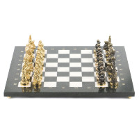 Шахматы из камня СЕВЕРНЫЕ НАРОДЫ AZY-119901