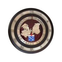 Часы настенные КАРТА ЛЕНИНГРАДСКОЙ ОБЛАСТИ GT-19-364