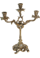 Канделябр бронзовый на 3 свечи ТРЕС ВЕЛЛО BP-14030-D