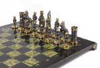 Шахматы подарочные каменные КАМЕЛОТ AZY-8058