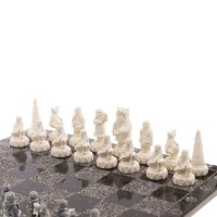 Шахматы из камня СЕВЕРНЫЕ НАРОДЫ AZY-124742