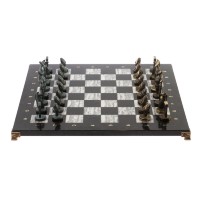 Шахматы подарочные из камня и бронзы ИДОЛЫ AZY-124907