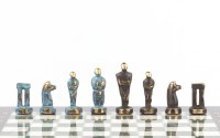 Шахматы подарочные из камня и бронзы ИДОЛЫ  AZY-119671