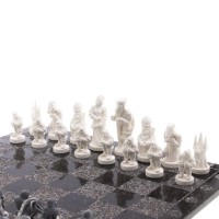Шахматы подарочные из камня СРЕДНЕВЕКОВЬЕ AZY-124743