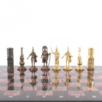 Шахматы подарочные из камня СПАРТА AZY-121350
