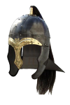 Шлем ВОСТОЧНЫЙ с чёрным хвостом NA-3662