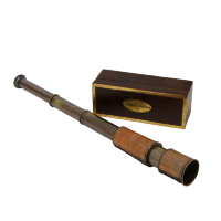 Подзорная труба в деревянном боксе (сувенирная) NA-2026