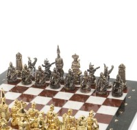 Шахматы из натурального камня ШАХЕРЕЗАДА AZY-127259