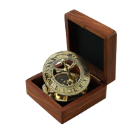 Морской компас в деревянном футляре NA-1660-B