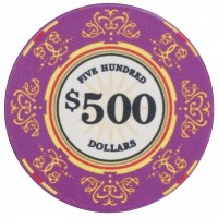 Покерный набор на 500 фишек LUXURY CERAMIC GD/ lux500