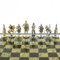 Шахматы из камня РУССКИЕ ВИТЯЗИ AZY-123301