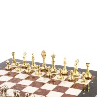 Шахматы подарочные из камня СТАУНТОН AZY-124871