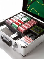 Набор для игры в покер и блэк-джек ROYAL FLUSH на 600 фишек RF600