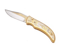 Складной нож подарочный СПАССКАЯ БАШНЯ Златоуст AZS029.3-28