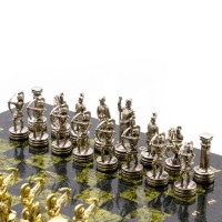 Шахматы из натурального камня ЛУЧНИКИ AZY-124855