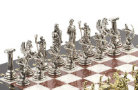 Шахматы из натурального камня РИМСКИЕ ЛУЧНИКИ AZY-120746