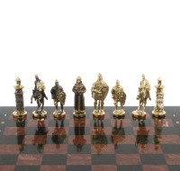 Шахматы подарочные из камня БОГАТЫРИ AZY-127586