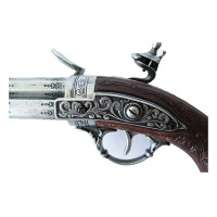 Пистолет двухствольный, Франция 18 век DE-1306