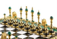 Эксклюзивные шахматы ручной работы ИМПЕРИЯ AZY-120905