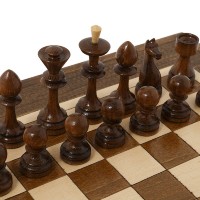 Шахматы + нарды резные GDkh113 